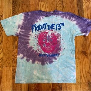 Tie Dye Friday The 13th T Shirt